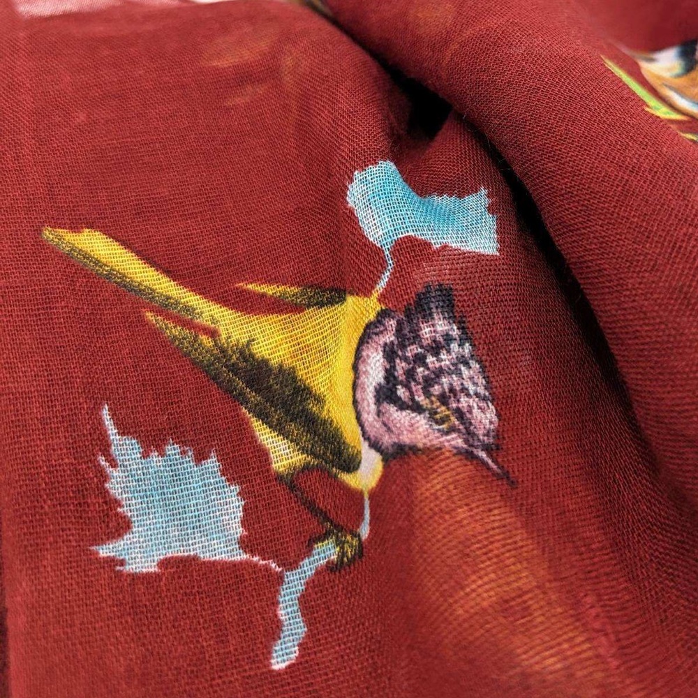 Joy Susan infinity bird scarf. - Picture 3 of 3